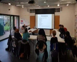 People taking part in a Choice in Hackney training and employment session